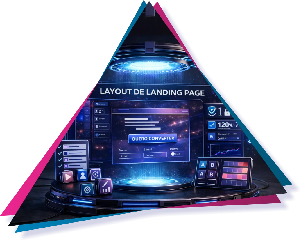 Layout de landing page